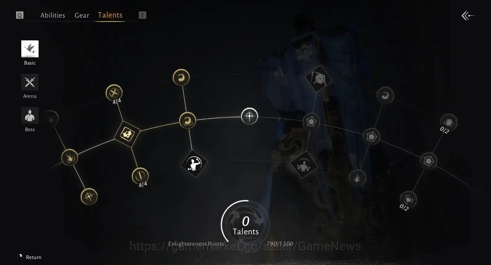 Where Winds Meet Accounts GLOBAL|Lv 91|GS 24K|Ghoststride + 1 Harmonic Core| image 9