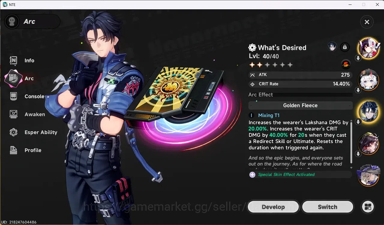 Neverness to Everness Accounts SEA | Lv 25 | 5 S-Class/3 Limited [Chaos+Sign,Lacr image 3