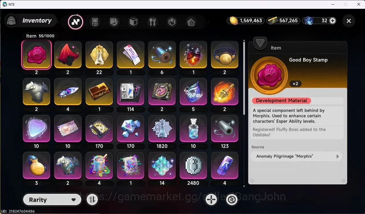 Neverness to Everness Accounts SEA | Lv 25 | 5 S-Class/3 Limited [Chaos+Sign,Lacr image 9