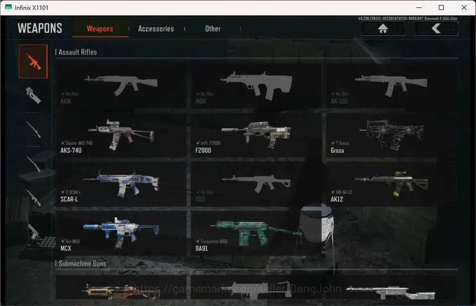 Arena Breakout Accounts High Value Mobile| LV 30 | SV 11.6 M | CV 5.9 M |Squire AKS-74U, Infil. F2000, GM AK-12, Koi MCX 12