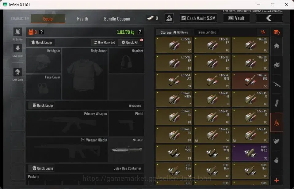 Arena Breakout Accounts High Value Mobile| LV 30 | SV 11.6 M | CV 5.9 M |Squire AKS-74U, Infil. F2000, GM AK-12, Koi MCX 5
