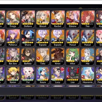 Seven Knights Re:Birth Accounts Global SEA|30 Legend [Yoongun