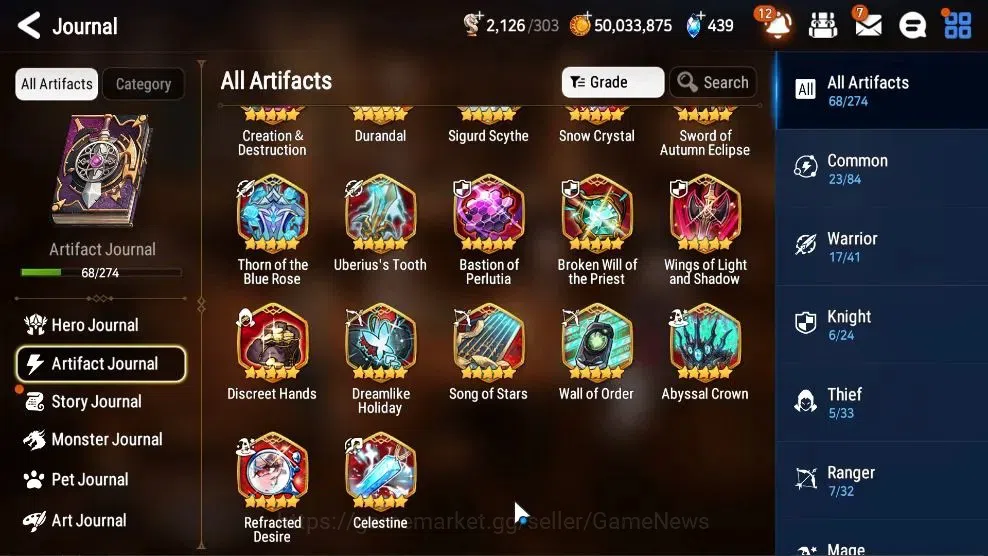 Epic Seven Accounts High-End GLOBAL UnVerif|NewEra|9ML(BysHwyung,ArbVildred,SP Politis,Etc)+Ab Fumyr,Setsuka|Untouch 10