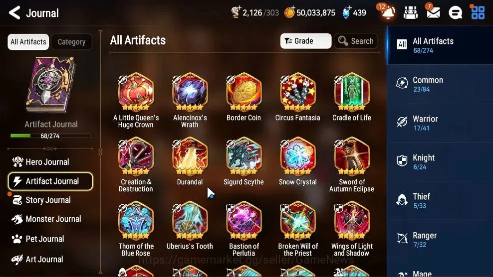 Epic Seven Accounts High-End GLOBAL UnVerif|NewEra|9ML(BysHwyung,ArbVildred,SP Politis,Etc)+Ab Fumyr,Setsuka|Untouch 9