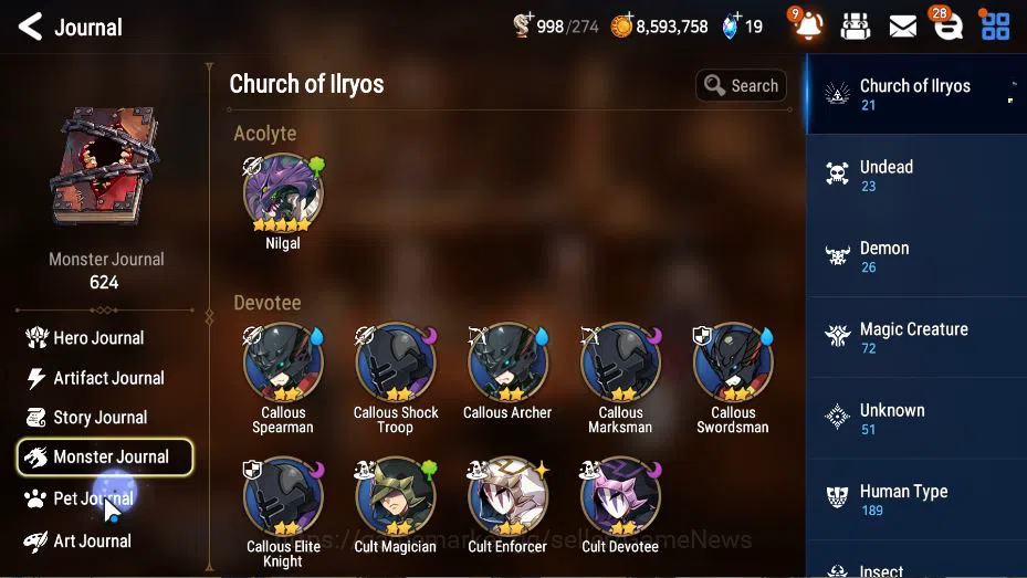 Epic Seven Accounts Global Unverif|NewEra|10 ML(Salome,LOT Scale,BM Ha image 18
