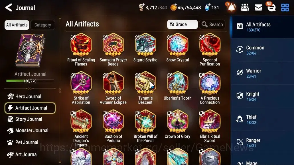 Epic Seven Accounts ASIA VERIF|33 ML(Salome,BArunka,WOTM Tenebria,Etc) image 14