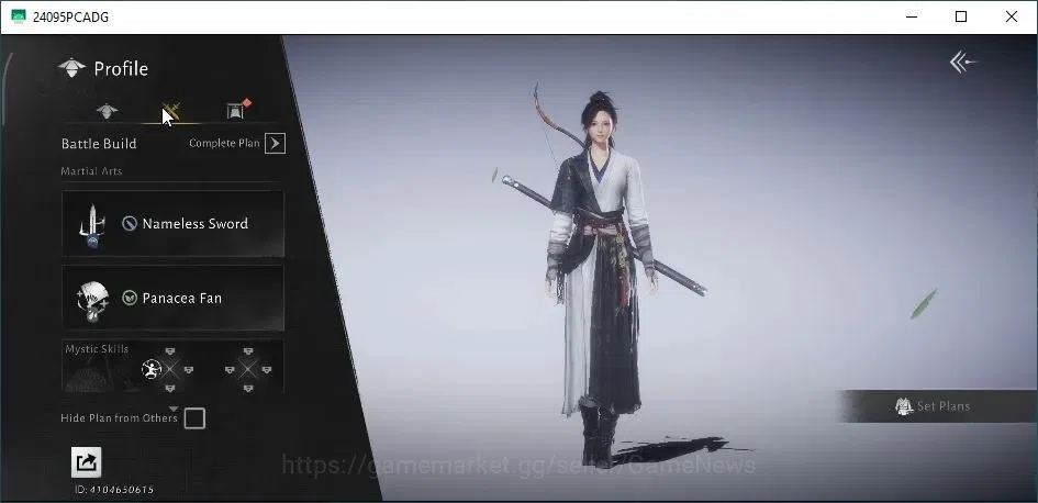 Where Winds Meet Accounts GLOBAL|Lv 5|GS 3676|1 Harmonic Core|Anthem of Ages image 3