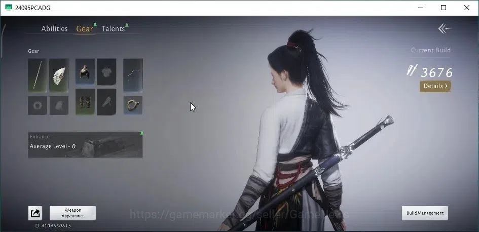 Where Winds Meet Accounts GLOBAL|Lv 5|GS 3676|1 Harmonic Core|Anthem of Ages image 7