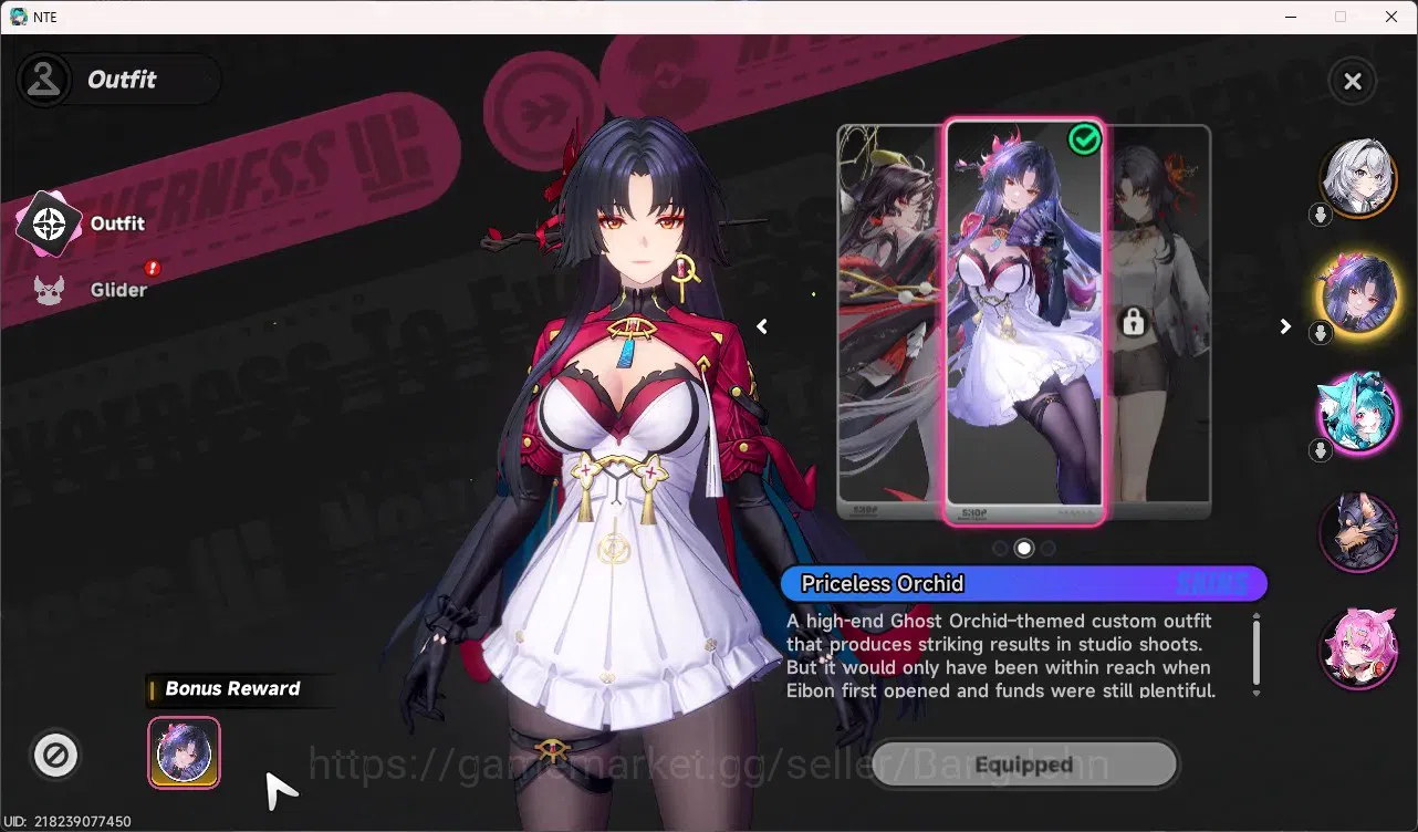 Neverness to Everness Accounts SEA | STARTER Lv 3 | 1 SSR Hotori+SKIN , 5 SR | MC image 8