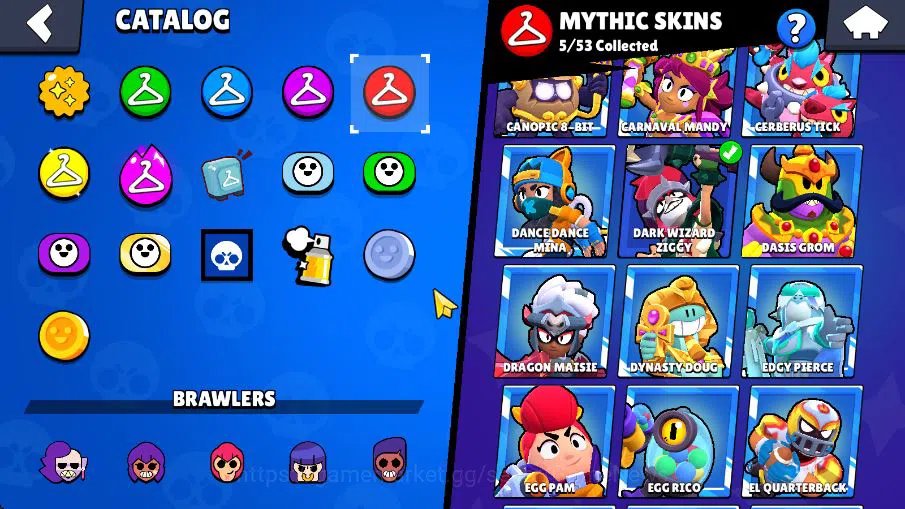 Brawl Stars Accounts 25304 Trophy|88 Brawlers 19 MAX Lvl|6 Hyperchar [DNita,SPoco,SRico,Etc] 6 Legend 5 Myth 69 Epic Skin 16