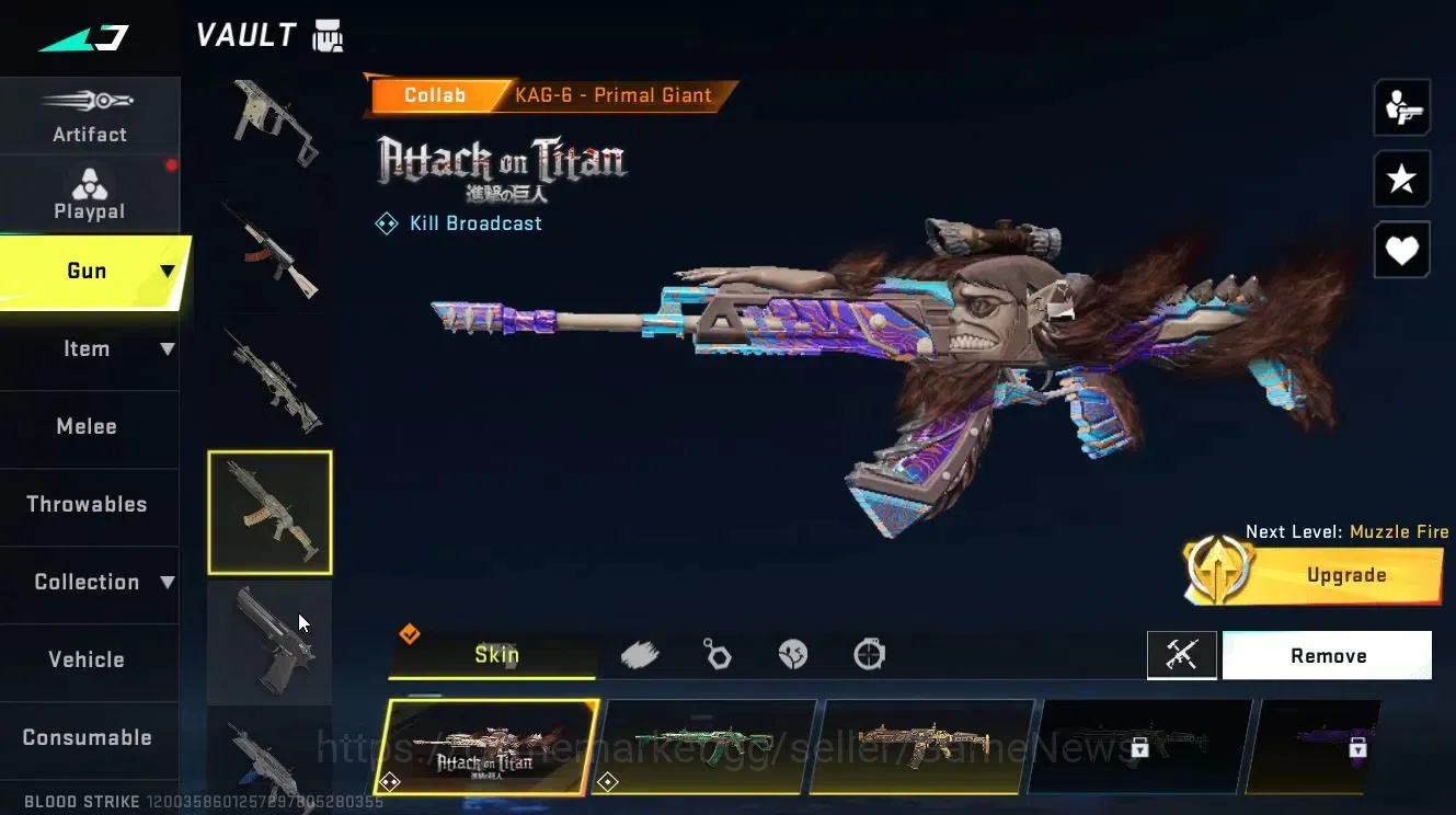 Blood Strike Accounts ASIA|Eternal ETHAN-Alien Walker|Collab BLEACH[Byak image 19