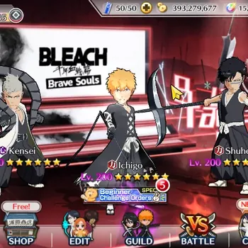 Bleach: Brave Souls Accounts Starter Global |15K Orb| 4 MT Char (Ichigo,Kensei,Hisagi,Bazz TYBW)| Fresh Story & Side