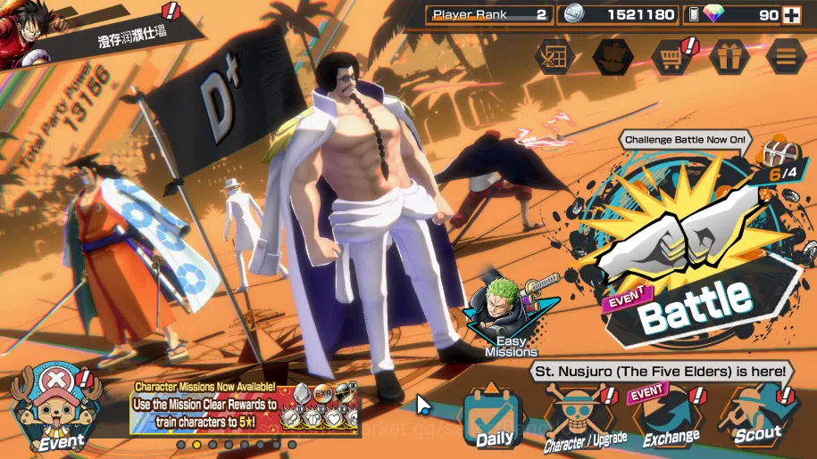 One Piece Bounty Rush Accounts Others GLOBAL| 2 EX, film red shanks, st ethanbaron more detail check SS OPBR192B 2