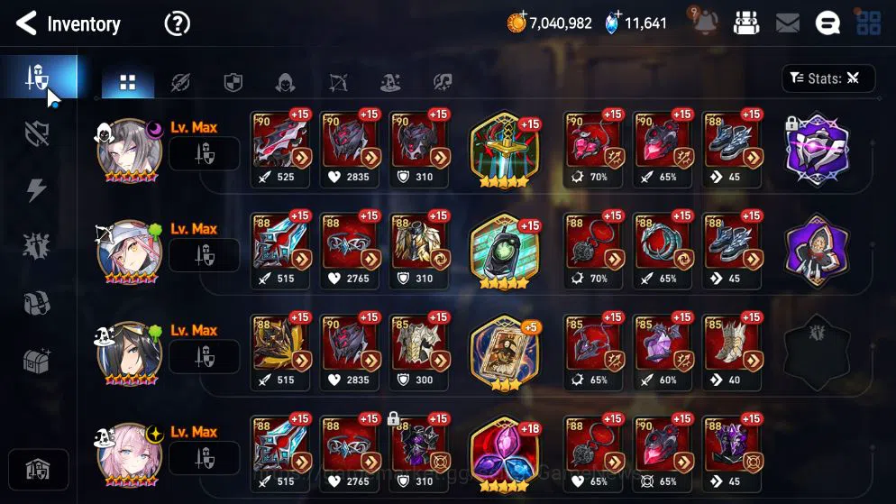 Epic Seven Accounts GLOBAL UNVERIF|New Era|14 ML(Salome, BArunka, EIly image 11