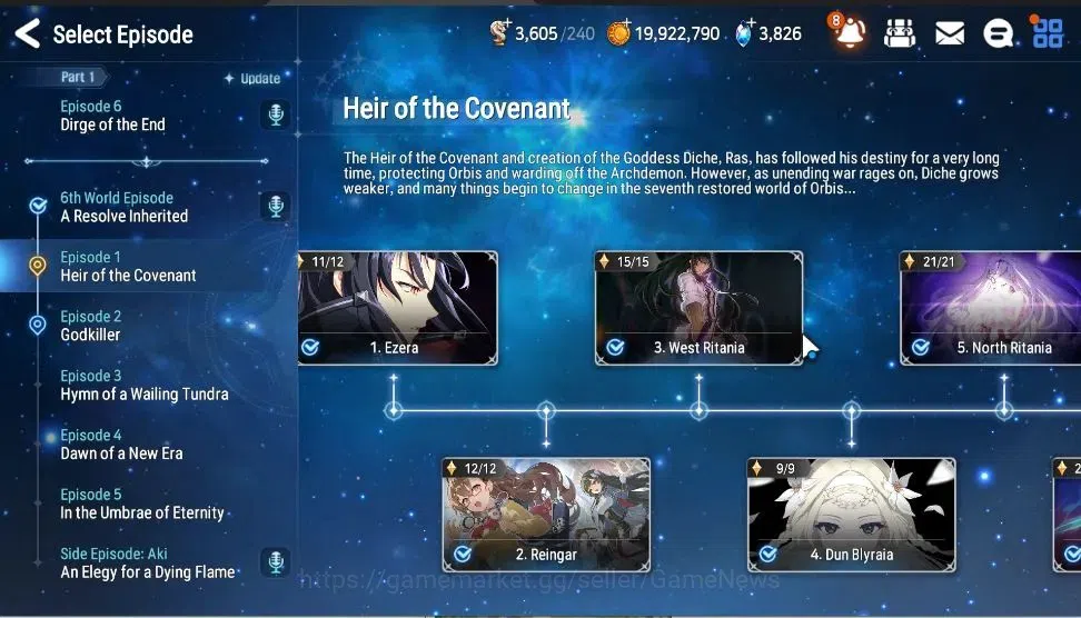 Epic Seven Accounts GLOBAL Unverif|6 ML[Salome,Belian,DD Ray,SBN Sezan image 16