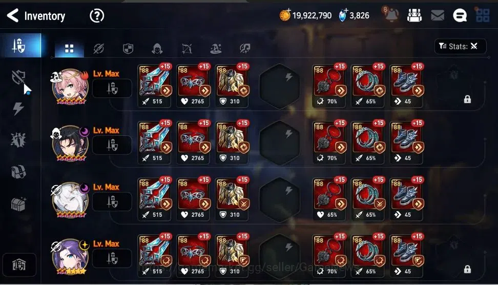 Epic Seven Accounts GLOBAL Unverif|6 ML[Salome,Belian,DD Ray,SBN Sezan image 17