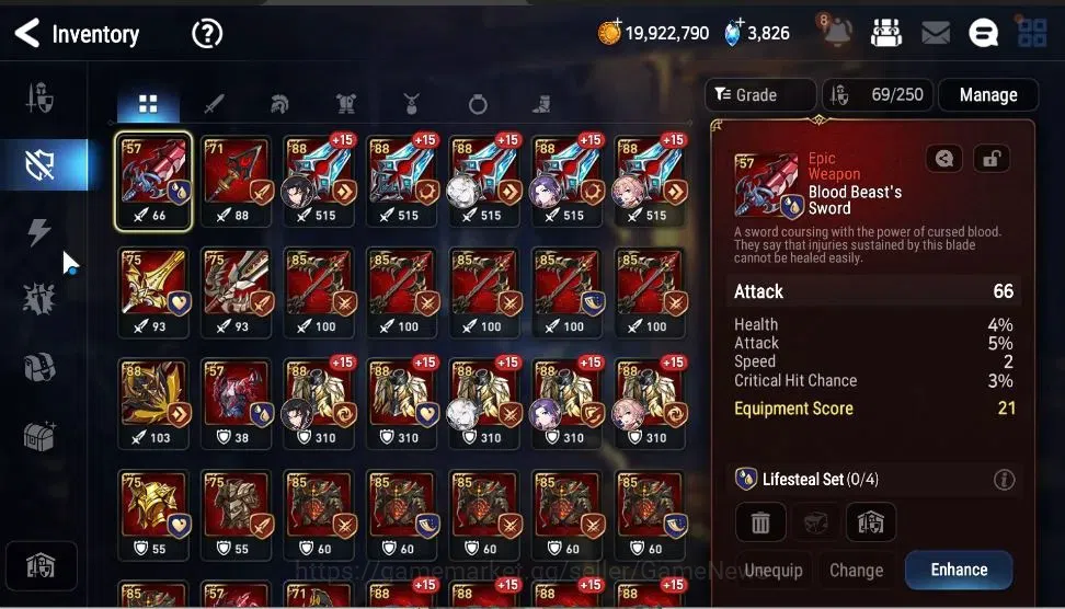Epic Seven Accounts GLOBAL Unverif|6 ML[Salome,Belian,DD Ray,SBN Sezan image 18