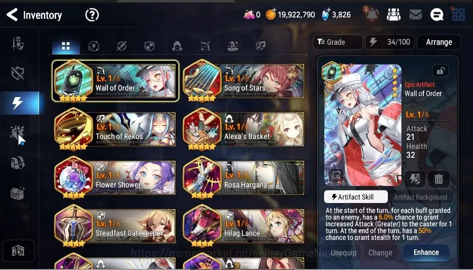 Epic Seven Accounts GLOBAL Unverif|6 ML[Salome,Belian,DD Ray,SBN Sezan image 19