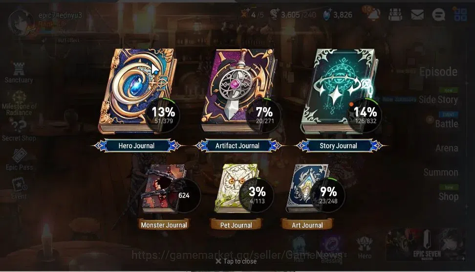 Epic Seven Accounts GLOBAL Unverif|6 ML[Salome,Belian,DD Ray,SBN Sezan image 3