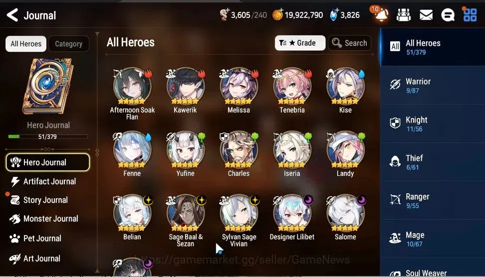 Epic Seven Accounts GLOBAL Unverif|6 ML[Salome,Belian,DD Ray,SBN Sezan image 5