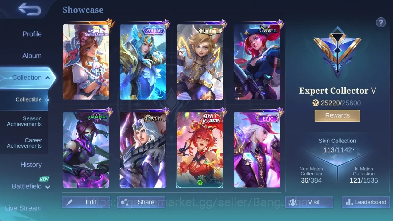 Mobile Legends: Bang Bang Accounts Others 1