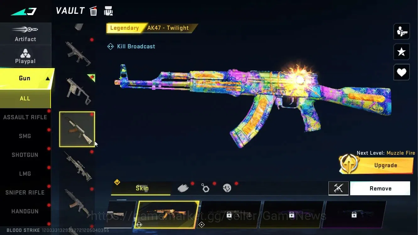 Blood Strike Accounts ASIA|Collab 7DS (Kar98,QBZ95)|7 Legendary (ETHAN,M image 10