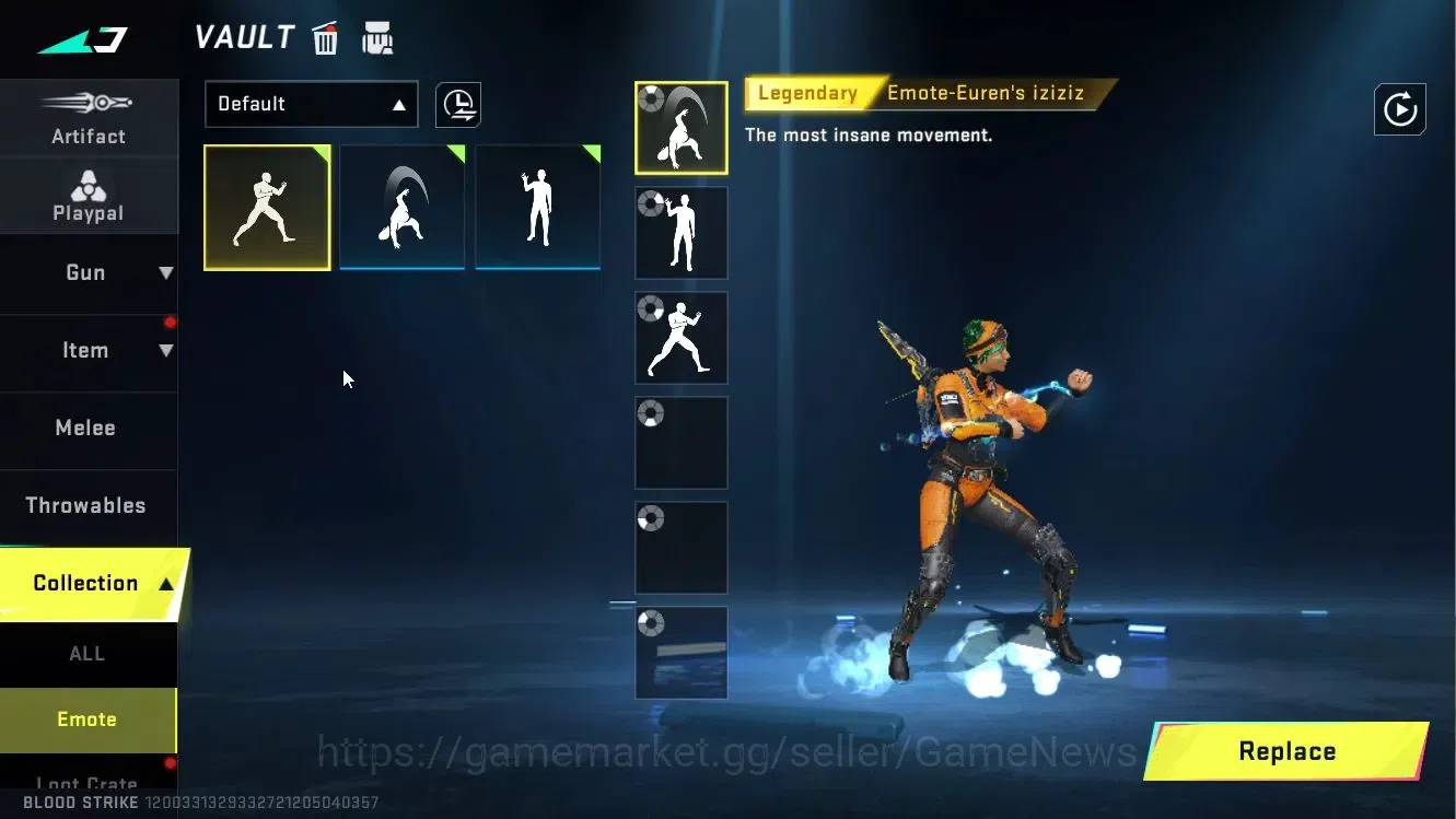 Blood Strike Accounts ASIA|Collab 7DS (Kar98,QBZ95)|7 Legendary (ETHAN,M image 16