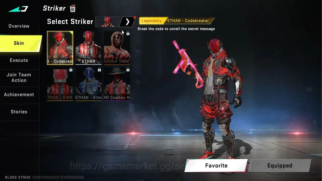 Blood Strike Accounts ASIA|Collab 7DS (Kar98,QBZ95)|7 Legendary (ETHAN,M image 4