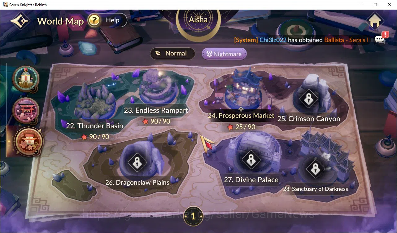 Seven Knights Re:Birth Accounts Global SEA ENDGAME|Full Ex-7k[FaiTC1,MeliaTC1,Rosi image 3