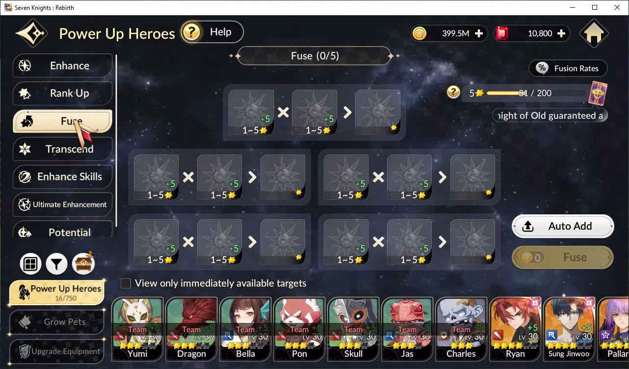 Seven Knights Re:Birth Accounts Global SEA ENDGAME|Full Ex-7k[FaiTC1,MeliaTC1,Rosi image 5