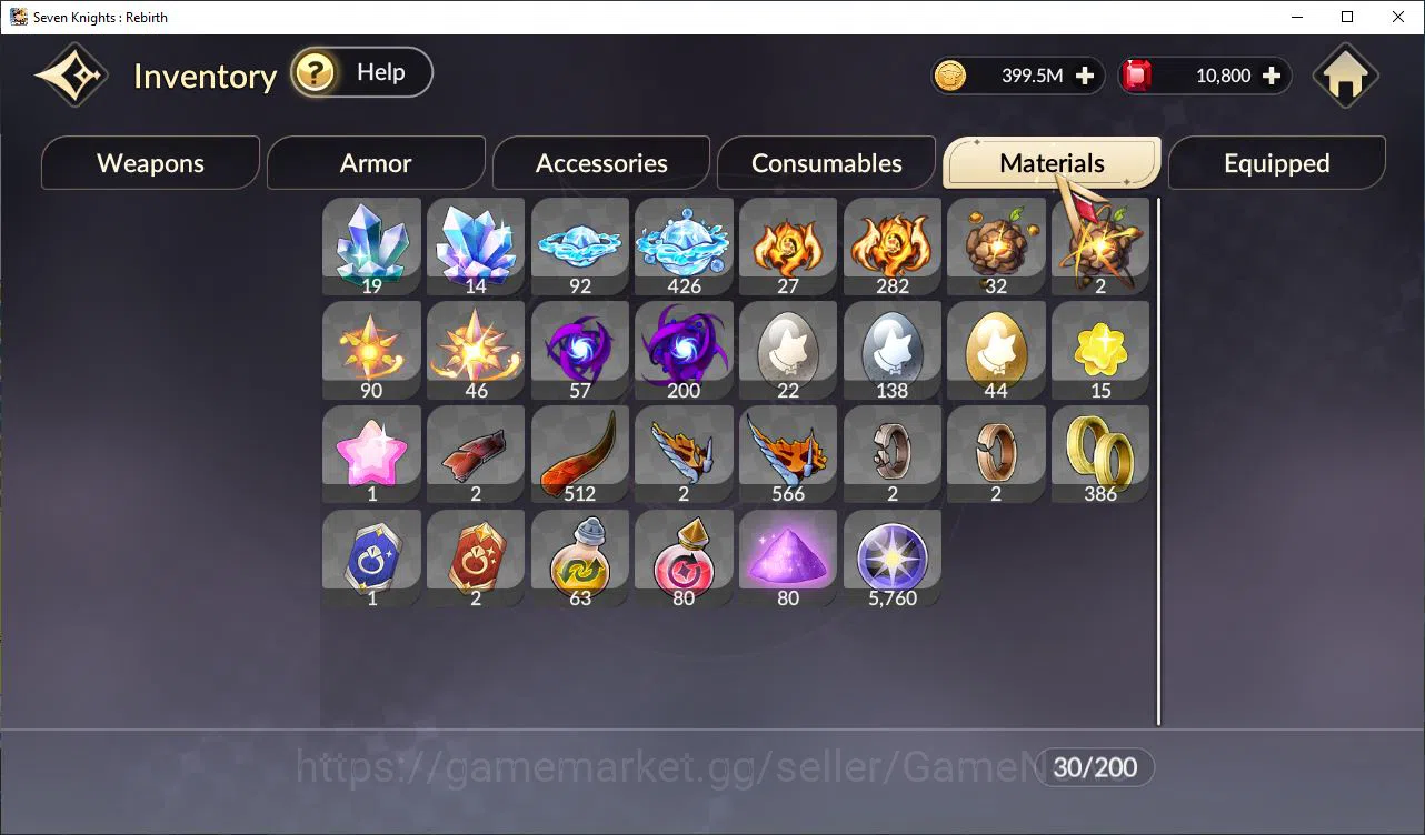 Seven Knights Re:Birth Accounts Global SEA ENDGAME|Full Ex-7k[FaiTC1,MeliaTC1,Rosi image 9