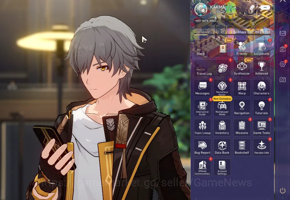 Honkai Star Rail Accounts Asia|TL 47|7 Limited|Yaoguang,Robin,Dante,Sparkle, image 1
