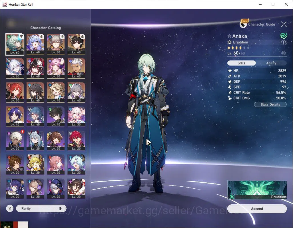 Honkai Star Rail Accounts Asia|TL 47|7 Limited|Yaoguang,Robin,Dante,Sparkle, image 3
