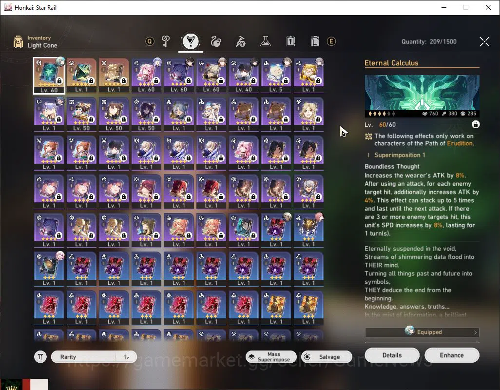 Honkai Star Rail Accounts Asia|TL 47|7 Limited|Yaoguang,Robin,Dante,Sparkle, image 4