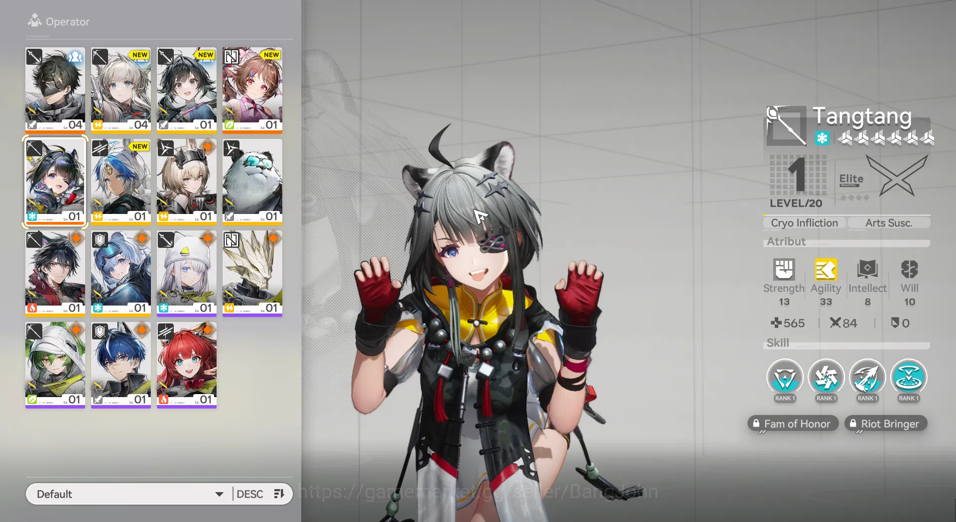 Arknights: Endfield Accounts ASIA | Starter Tang tang, Ardelia | MC Male | AKE244B |