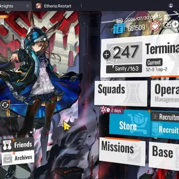 Arknights Accounts Mid-Tier Global |Lv.33|2 Alter + 3 STD Char|Ch'en Dawnstreak,Hibiscus