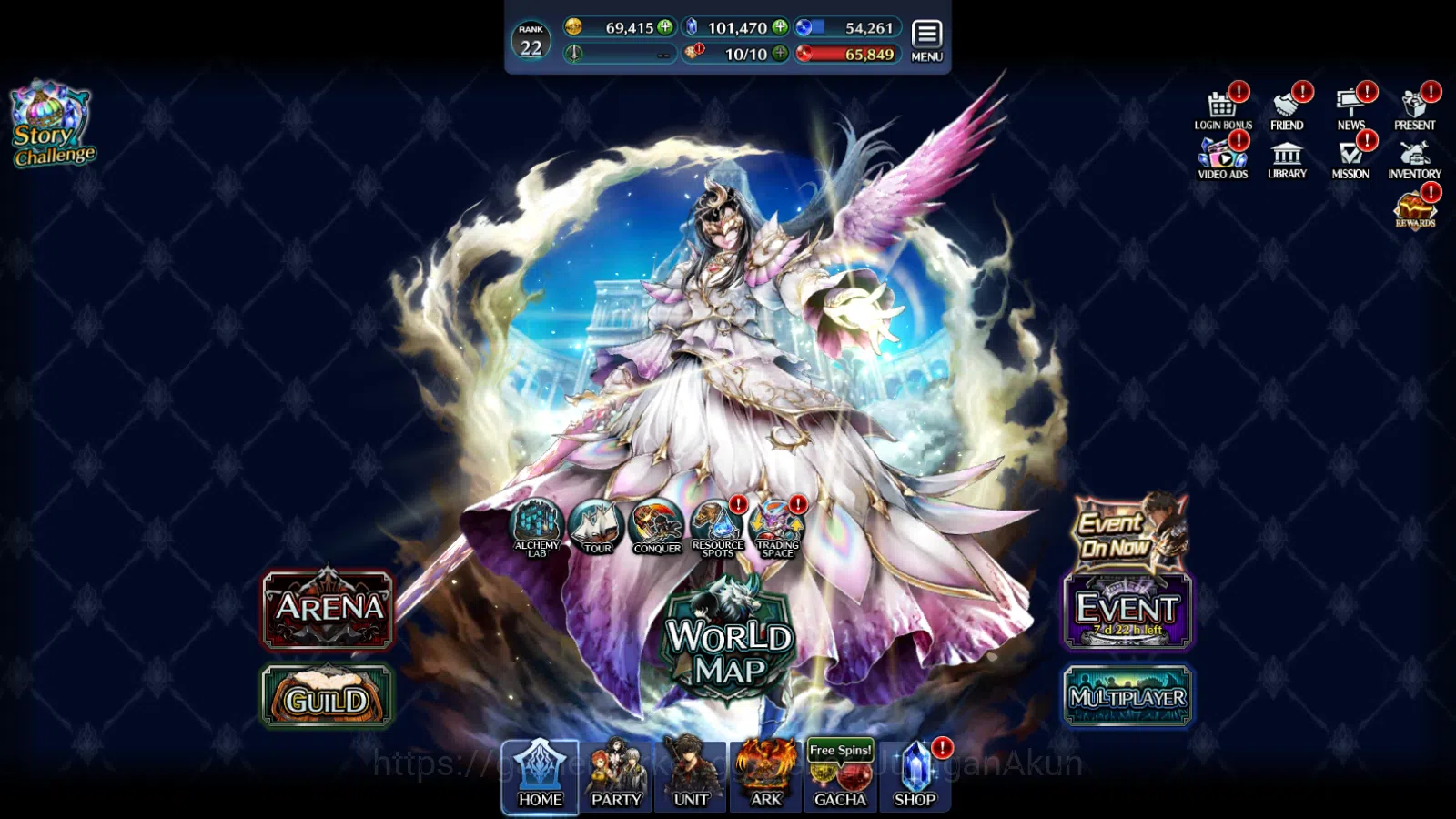 Last Cloudia Accounts Mid‑Game GLOBAL Rank21| 100k Crystal| Pog Mia,Shida, ALice,Maja,WK Melza+Other|1 UR+2 SSR ARK|Many 3