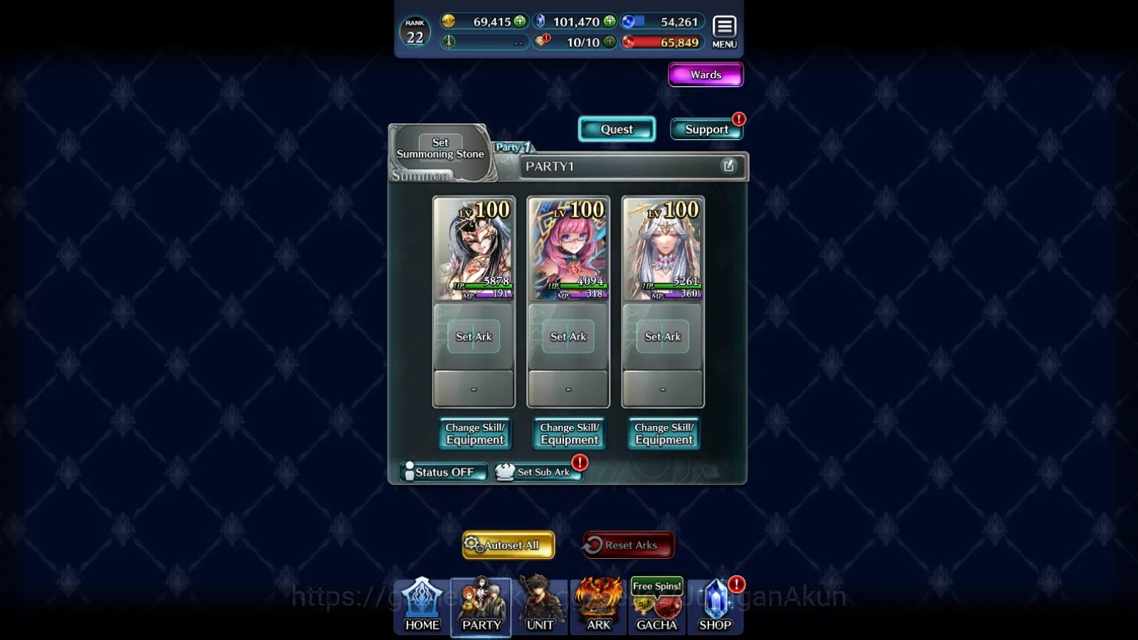 Last Cloudia Accounts Mid‑Game GLOBAL Rank21| 100k Crystal| Pog Mia,Shida, ALice,Maja,WK Melza+Other|1 UR+2 SSR ARK|Many 4
