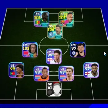 eFootball Accounts High-End Android|Power 2976|Epic Sergio Aguero,PE Abuameyang|Show Time Ayyoub Bouaddi,Nicolas