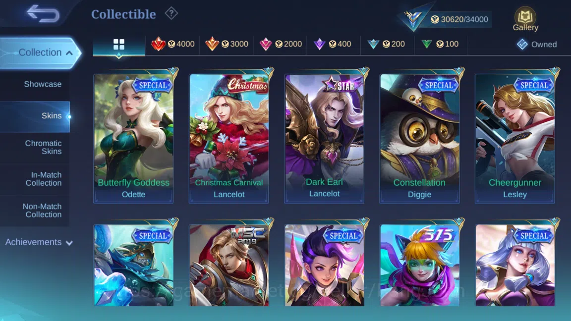 Mobile Legends: Bang Bang Accounts Hero 102 | Skin 144 | Collector Natalia | Dragonta image 12