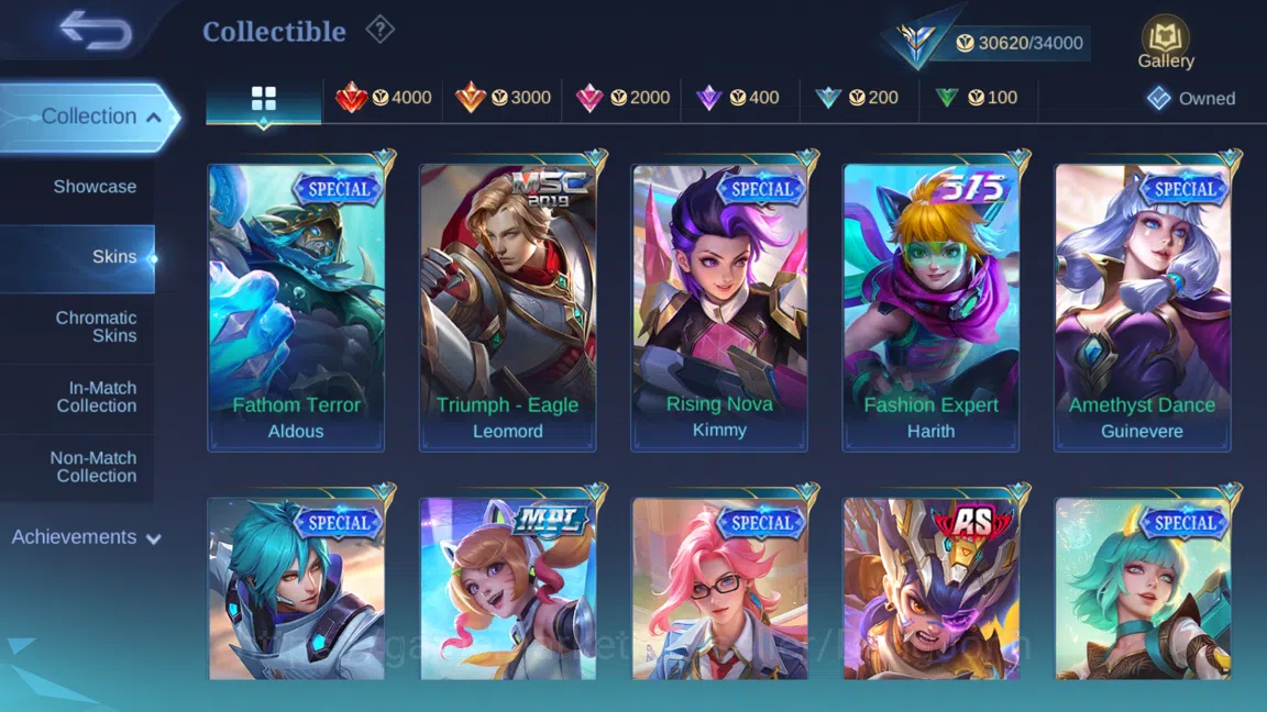 Mobile Legends: Bang Bang Accounts Hero 102 | Skin 144 | Collector Natalia | Dragonta image 13
