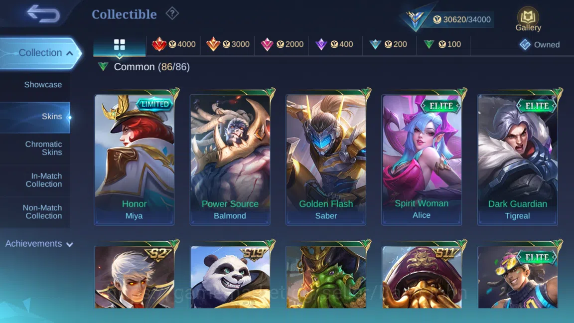 Mobile Legends: Bang Bang Accounts Hero 102 | Skin 144 | Collector Natalia | Dragonta image 15