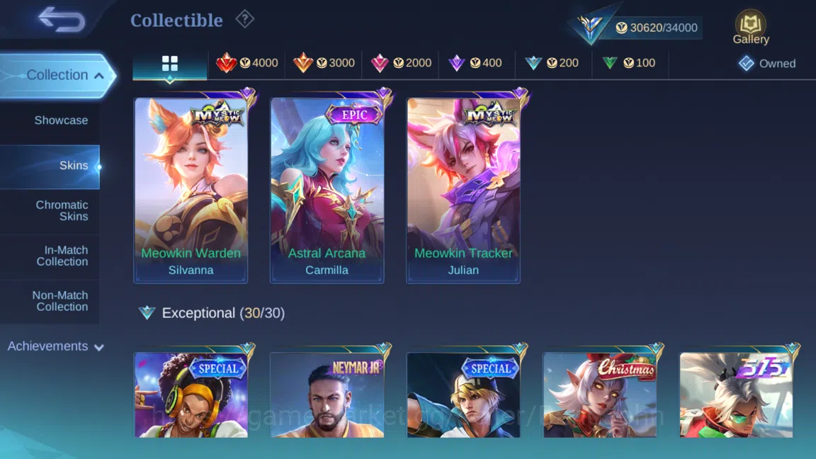 Mobile Legends: Bang Bang Accounts Hero 102 | Skin 144 | Collector Natalia | Dragonta image 8
