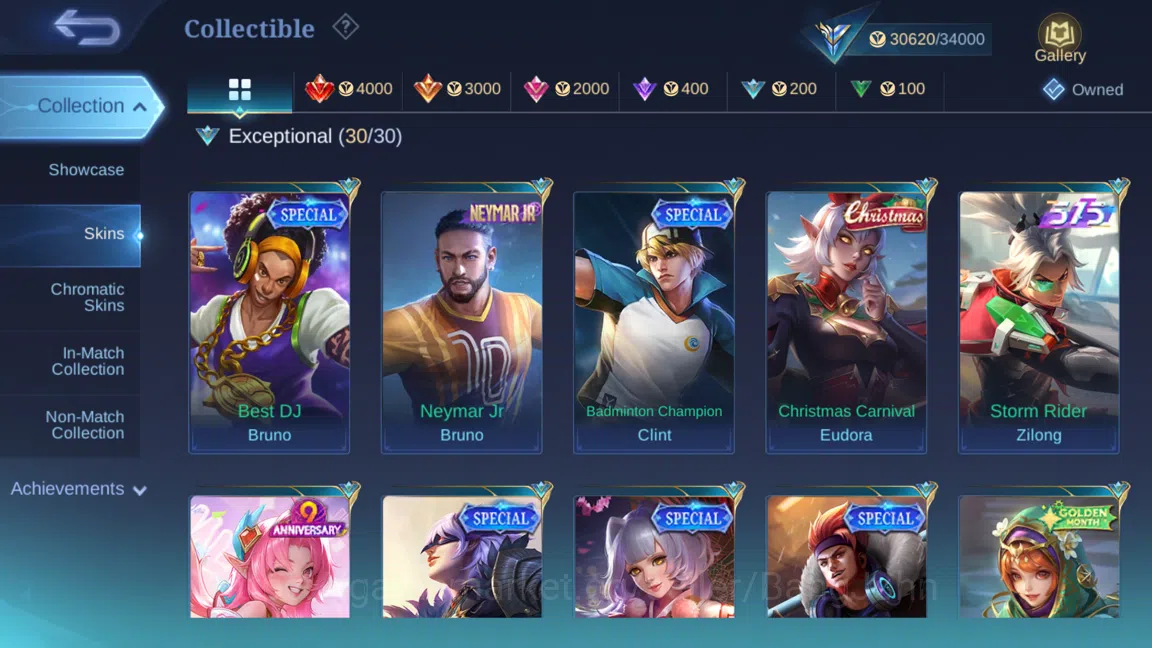 Mobile Legends: Bang Bang Accounts Hero 102 | Skin 144 | Collector Natalia | Dragonta image 9