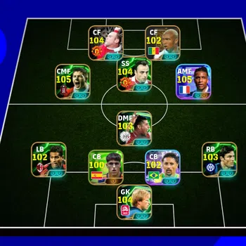 eFootball Accounts Legends & Iconic Players EFOOTBALL 2027 | NEW CARD M OLISE,W ROONEY,S GERARD,ZANETTI,D BERBETOV,H DIOUF,F