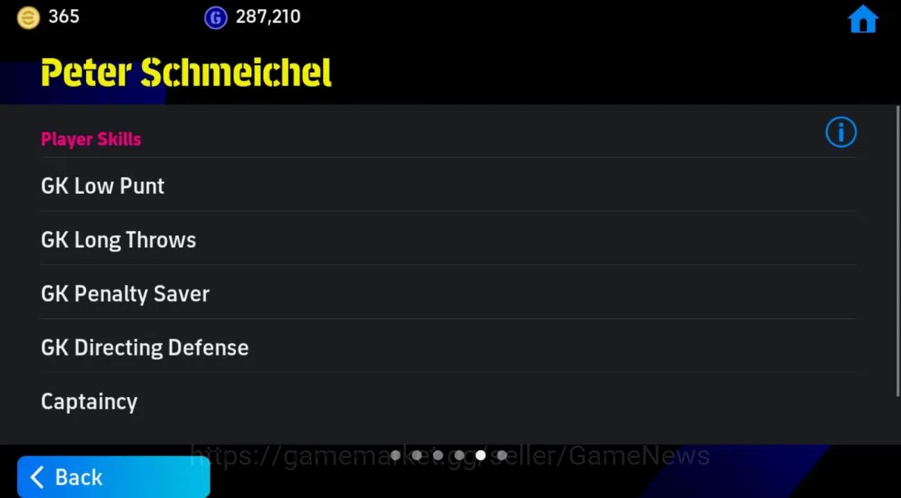 eFootball Accounts Legends & Iconic Players Android|Epic Peter Schmeichel,Johan Cruyff,Big Time Virgil Vab Dijk,Diego 5