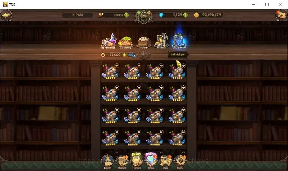 The Seven Deadly Sins: Grand Cross Accounts GLOBAL|3,1M CC|1,129 DM+11 LS|2 LR+9 UR|Helbram,El image 19