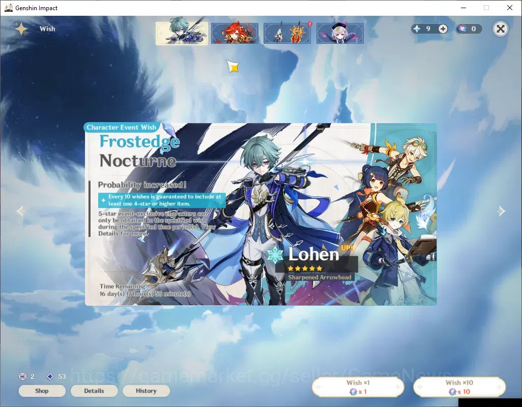 Genshin Impact Accounts ASIA|AR 56|8 Limited + 3 (*5Weapon)|Linnea+Sign,Va image 15