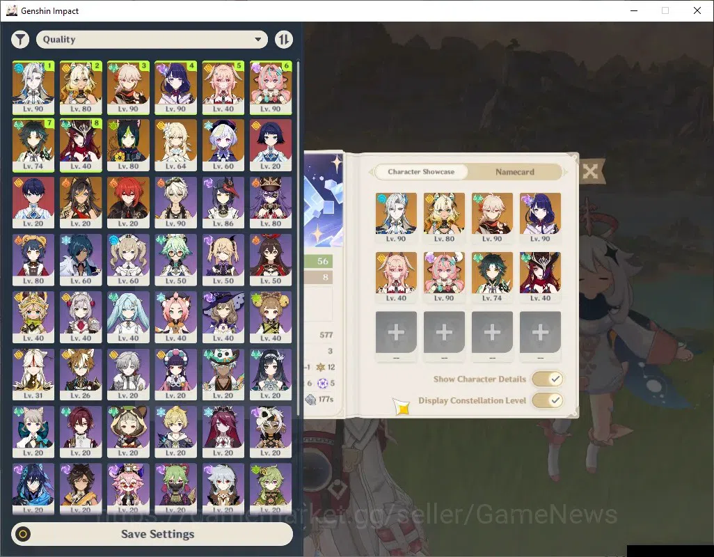 Genshin Impact Accounts ASIA|AR 56|8 Limited + 3 (*5Weapon)|Linnea+Sign,Va image 2