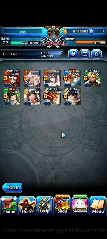 Grand Summoners Accounts Global|Rank 27|9 Ascend|Summer Miyu,Miracle Isliid image 6